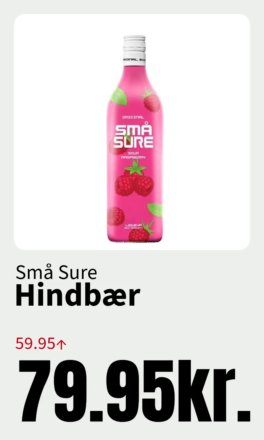 Små sure hindbær sour raspberry