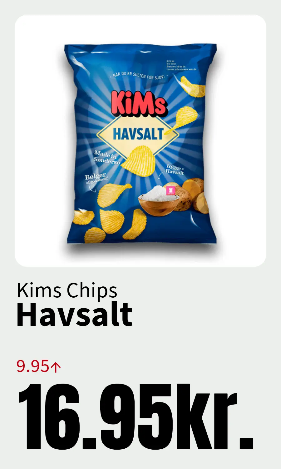 Kims chips havsalt